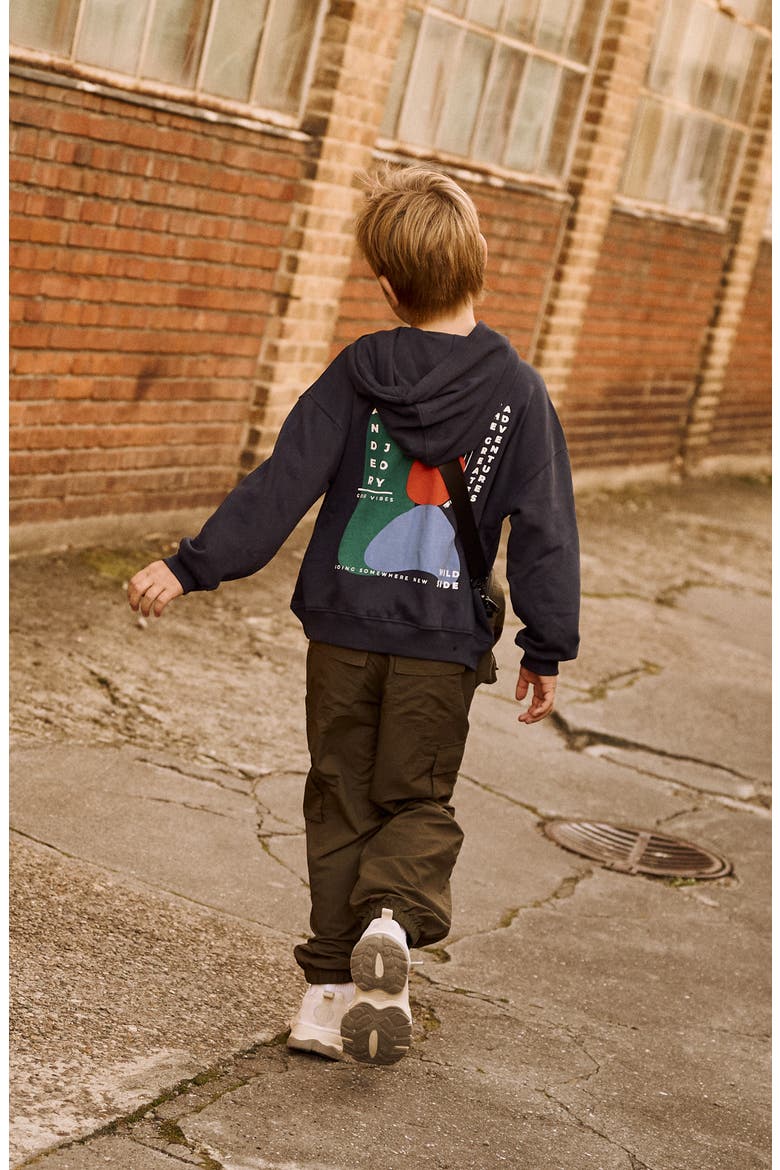 Kids' Parvelo Oversize Hoodie, Alternate, color, NAVY BLAZER
