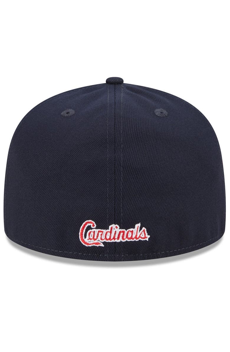 New Era Men's New Era Red/Navy St. Louis Cardinals Gameday Sideswipe 59FIFTY Fitted Hat, Alternate, color, 