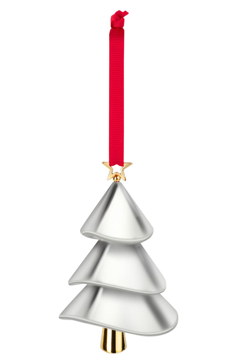 Nambé Dangling Tree Ornament, Main, color, Silver