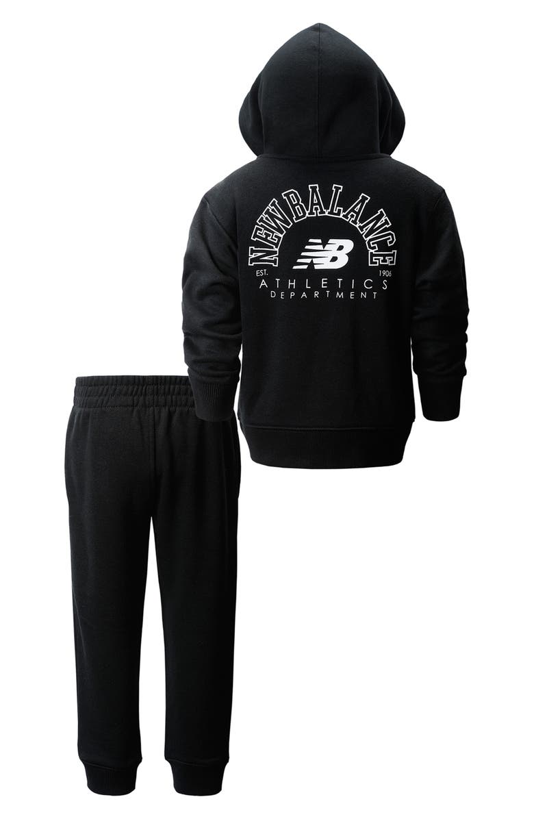 New Balance Kids' Fleece Hoodie & Joggers Set, Alternate, color, 