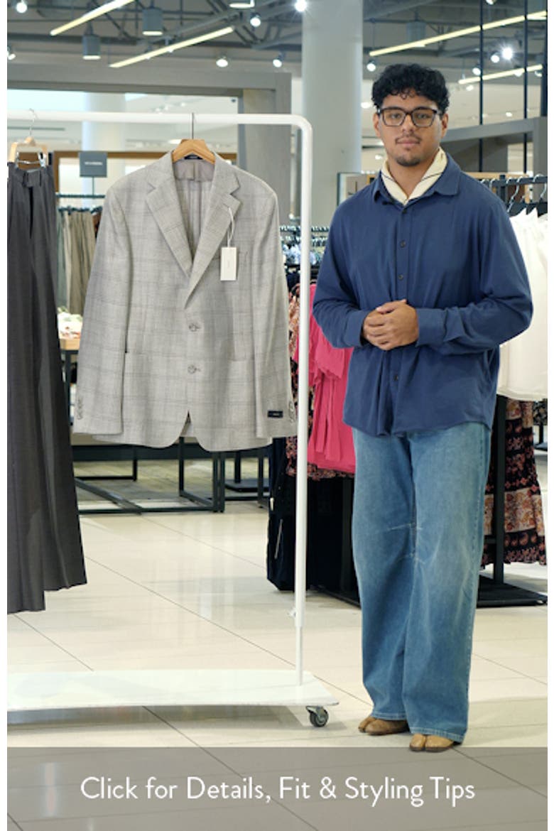 Relaxed Fit Icon Linen, Wool & Silk Sport Coat video