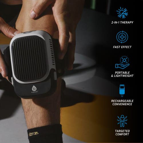Pursonic 2-in-1 Hot & Cold Therapy Massager In Black