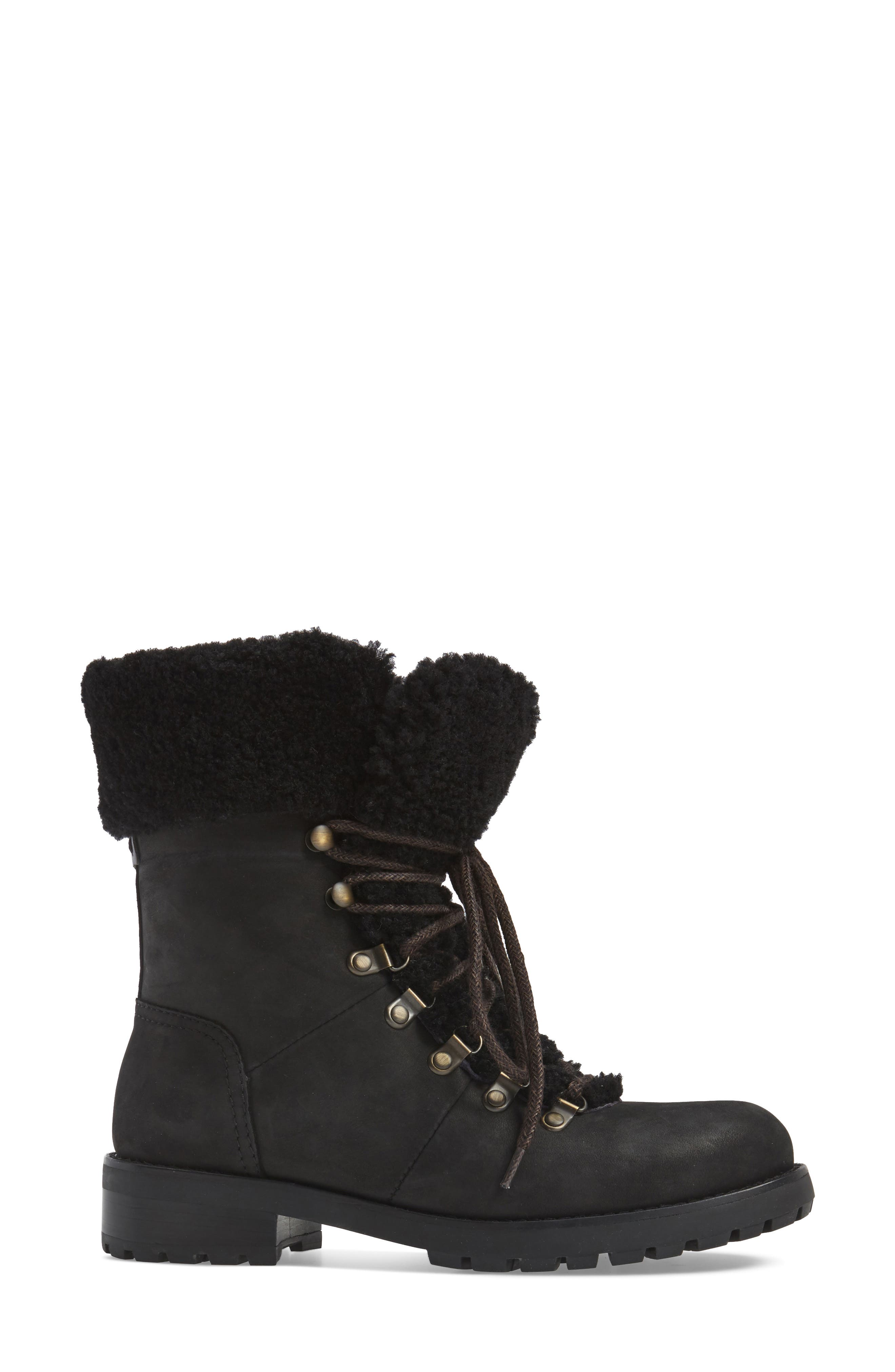 UGG<sup>®</sup> Fraser Genuine Shearling Water Resistant Boot, Alternate, color, 