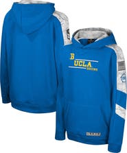 COLOSSEUM Youth Colosseum Blue UCLA Bruins OHT Military Appreciation Cyclone Digital Camo Pullover Hoodie