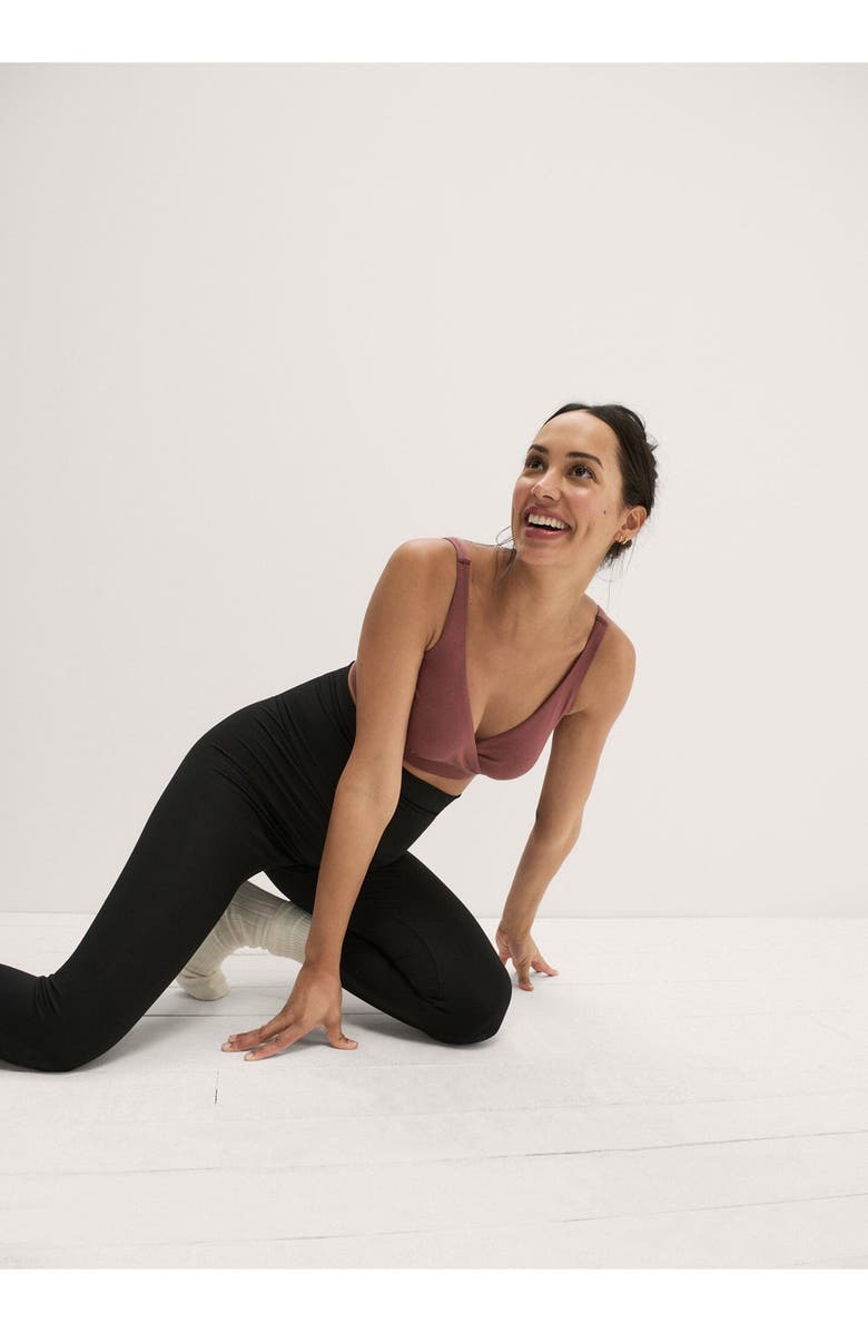 HATCH The Ultra Soft Before, During, 
After Maternity Leggings, Alternate, color, Black