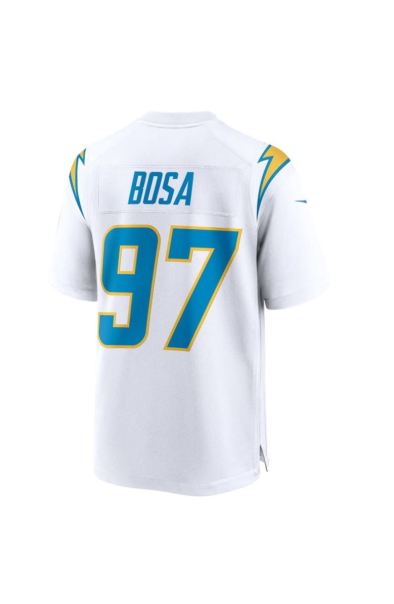 Nike Men's Nike Joey Bosa White Los Angeles Chargers Game Jersey, Alternate, color,