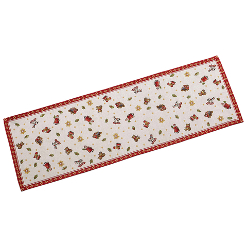 Toy's Delight Large Embroidered Runner