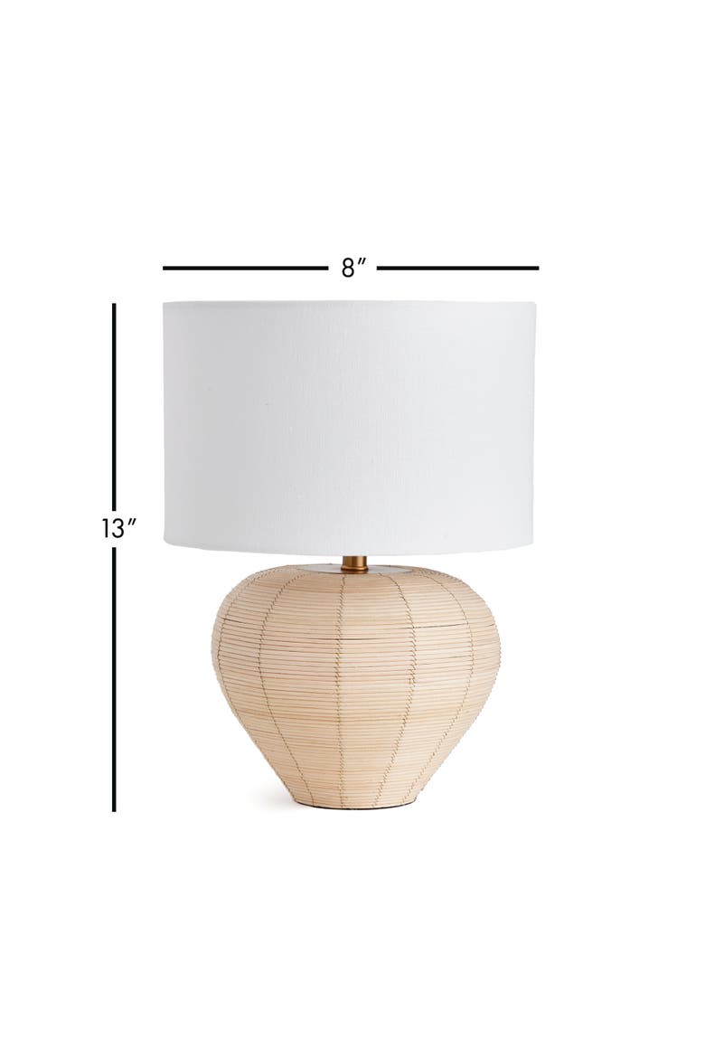 Maye Tapered Mini Lamp, Alternate, color, Brown