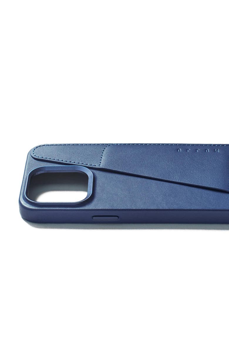 Full Leather Wallet Case for iPhone 15 Pro Max, Alternate, color, Monaco Blue