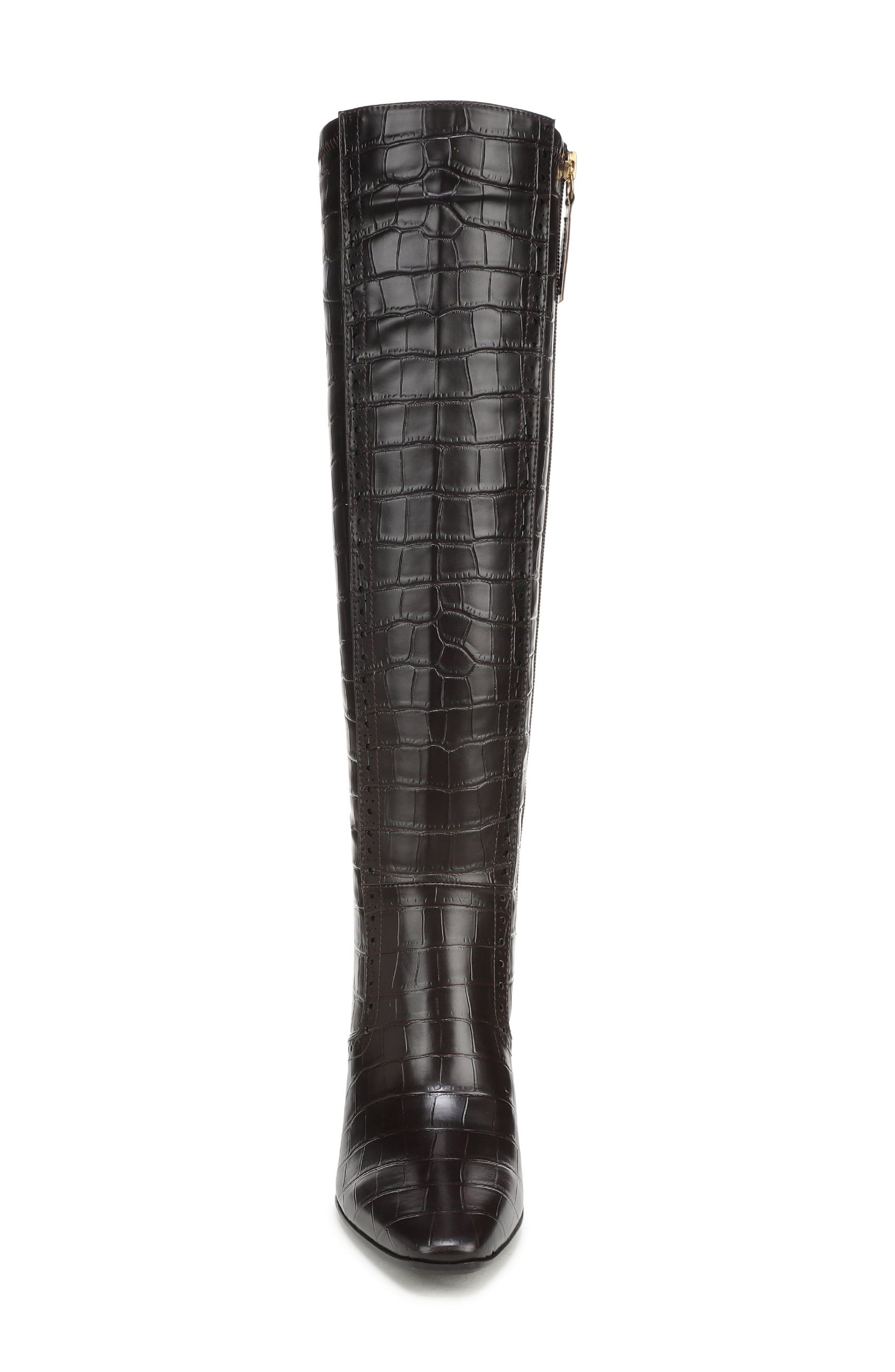 Damiana Knee High Boot, Alternate, color, BROWN