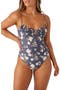Kendra Floral Kailua Underwire One-Piece Swimsuit