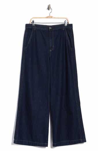 Mott St High Waist Wide Leg Jeans