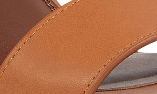 Reiss Hailey Platform Wedge Sandal In Brown