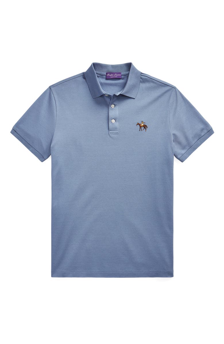 Ralph Lauren Purple Label Cotton Piqué Polo, Alternate, color, 