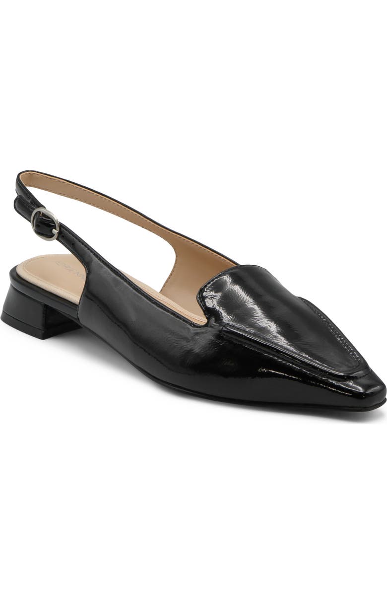 Adrienne Vittadini Rafi Flat, Main, color, Black Pat