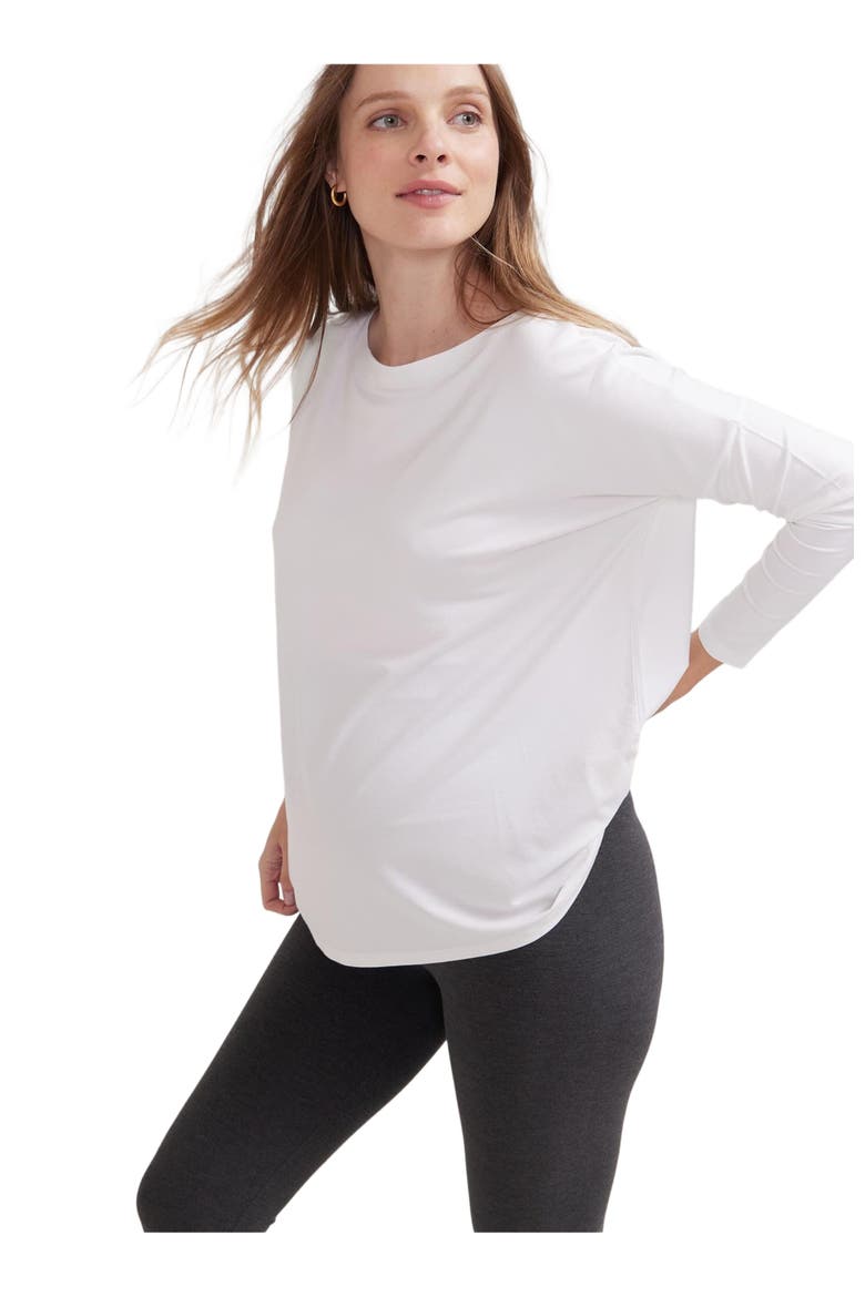 The Perfect Longsleeve Tee, Main, color, White