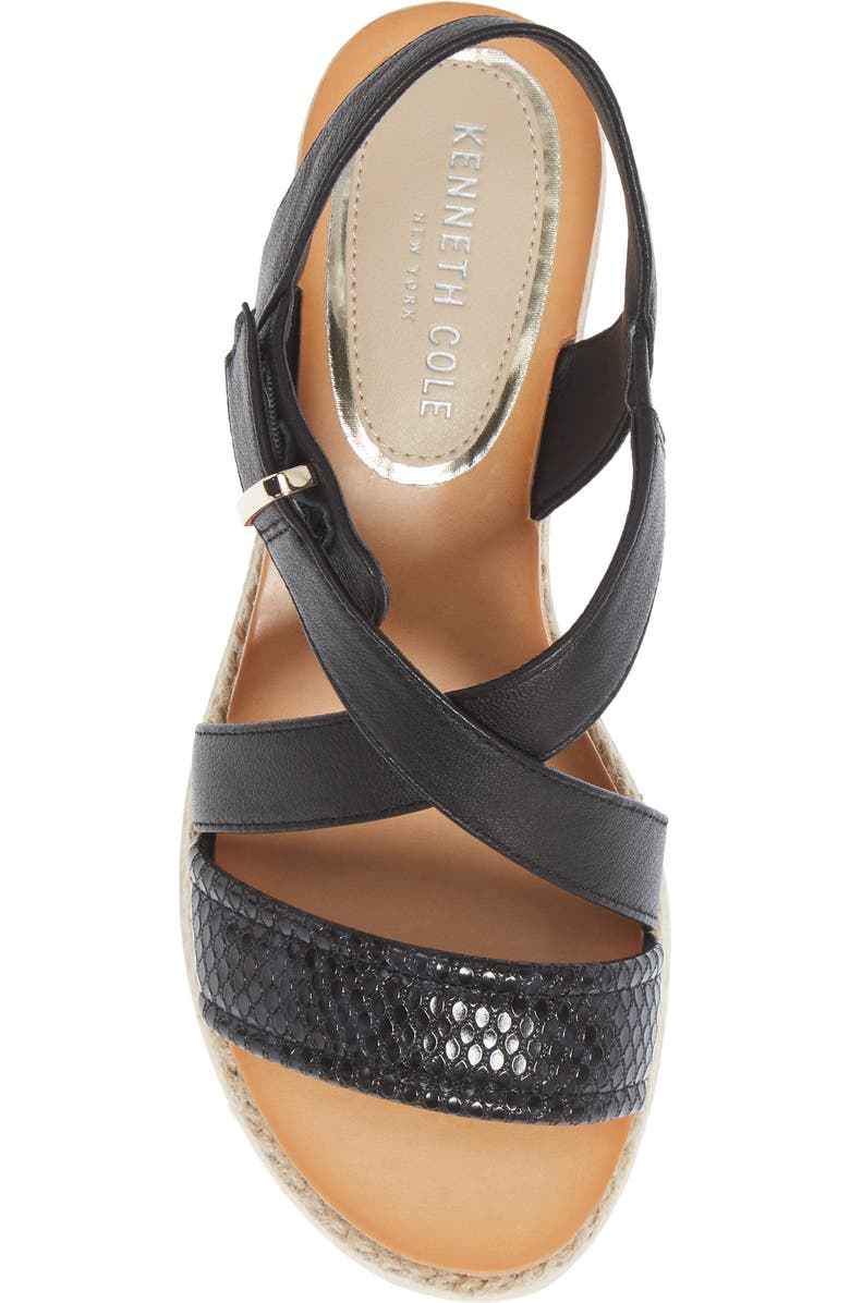 Kenneth Cole New York Jules Espadrille Platform Sandal, Alternate, color,