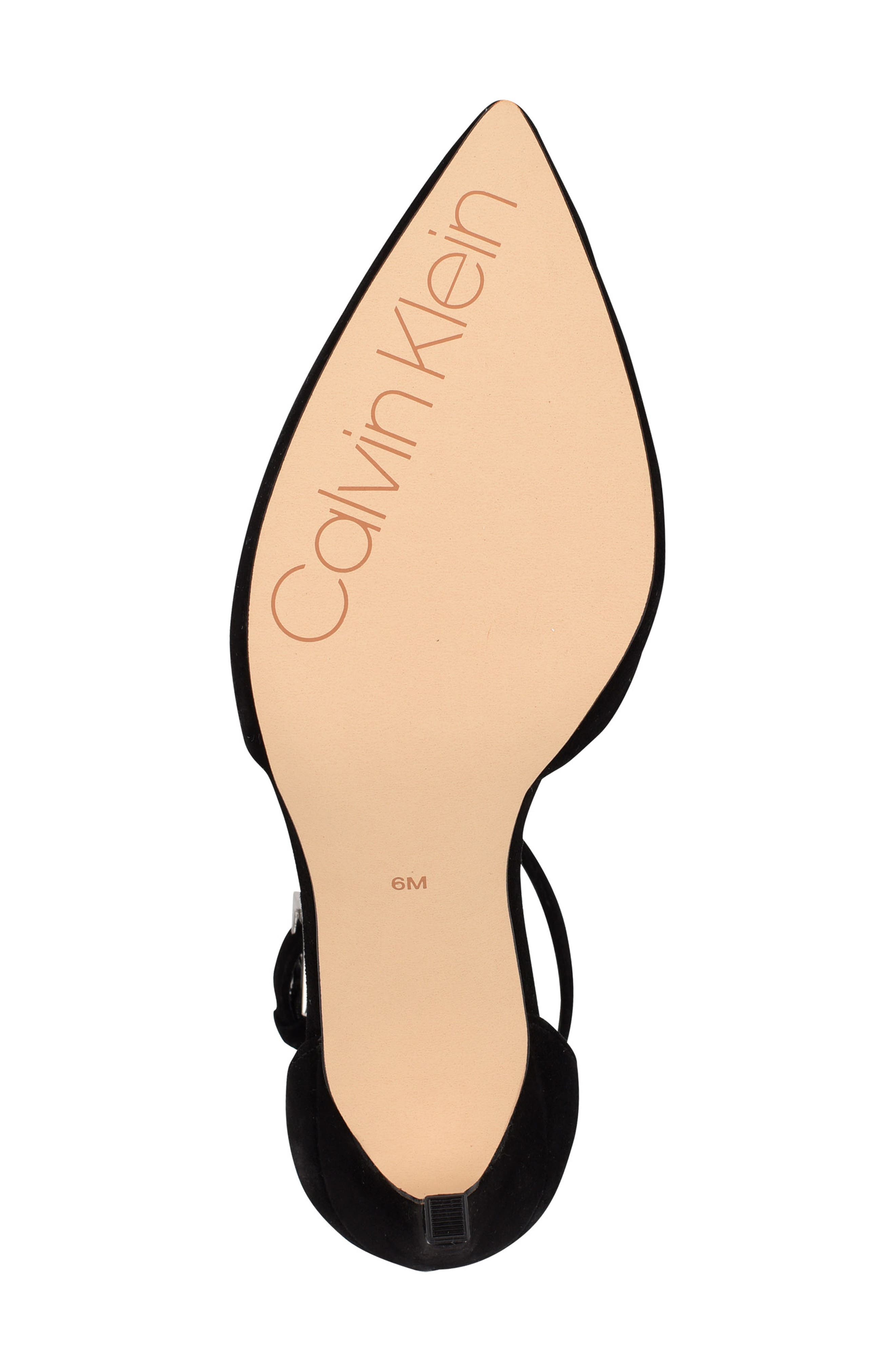 Calvin Klein Hilda d'Orsay Ankle Strap Pump, Alternate, color, 