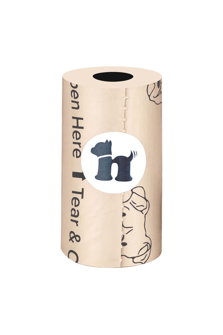 Greenest Pup Compostable Dog Waste Bags, Alternate, color, Vanilla Cream