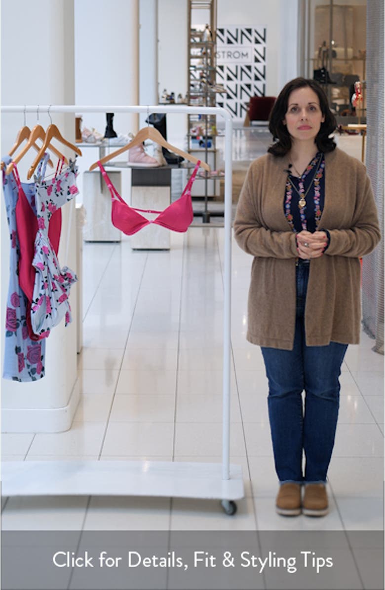 Satin Perfect Fit Bikini Top, sales video thumbnail