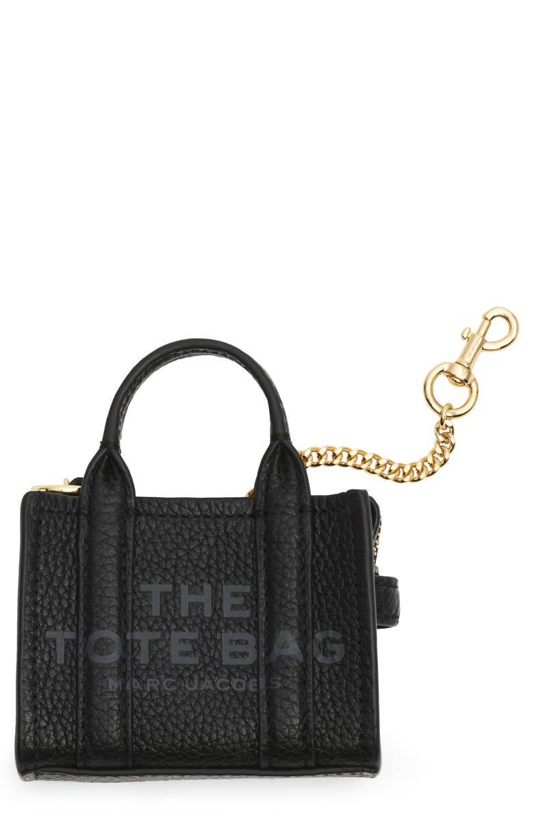 Marc Jacobs The Nano Tote Bag Charm, Main, color, 