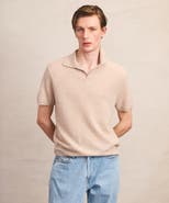 NAADAM Lightweight Cashmere Short Sleeve Polo