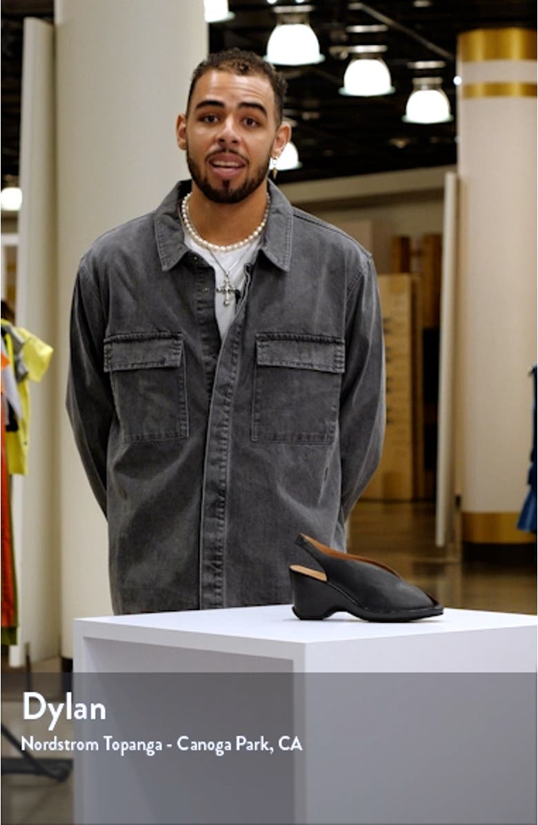 Odetta Slingback Wedge, sales video thumbnail