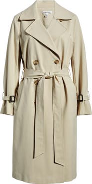Nordstrom Stretch Cotton Trench Coat