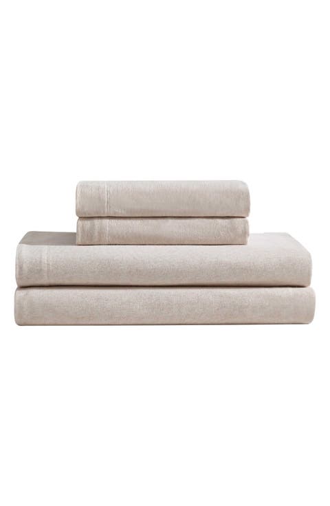 Modern Mélange Cotton Blend Sheet Set