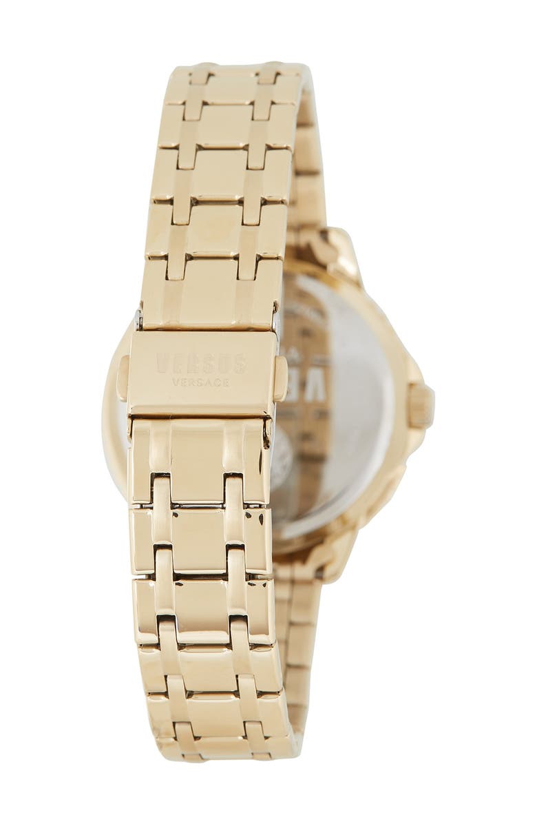VERSUS Versace Crystal Bracelet Watch, 38mm, Alternate, color,