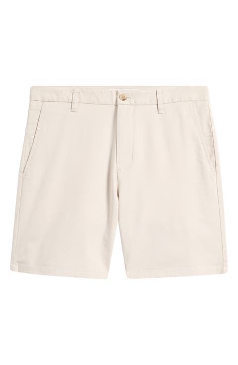 Stretch Cotton Chino Shorts