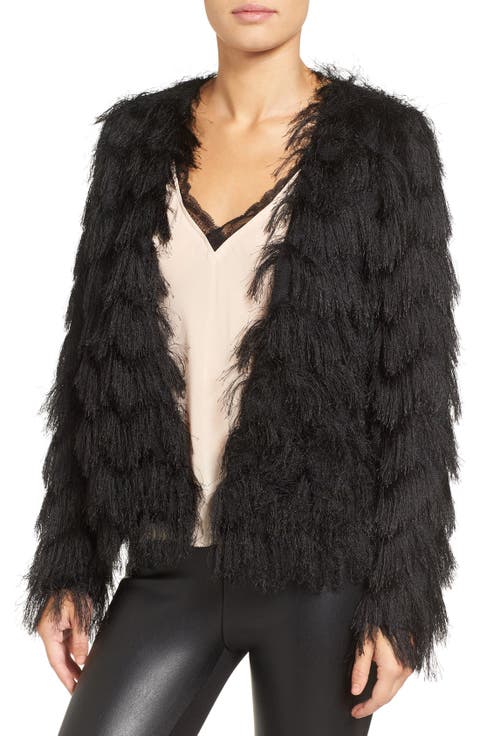 Chevron Fringe Jacket