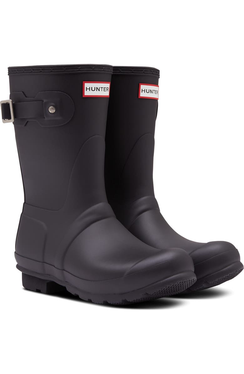 Hunter Original Insulated Short Waterproof Rain Boot, Main, color,
