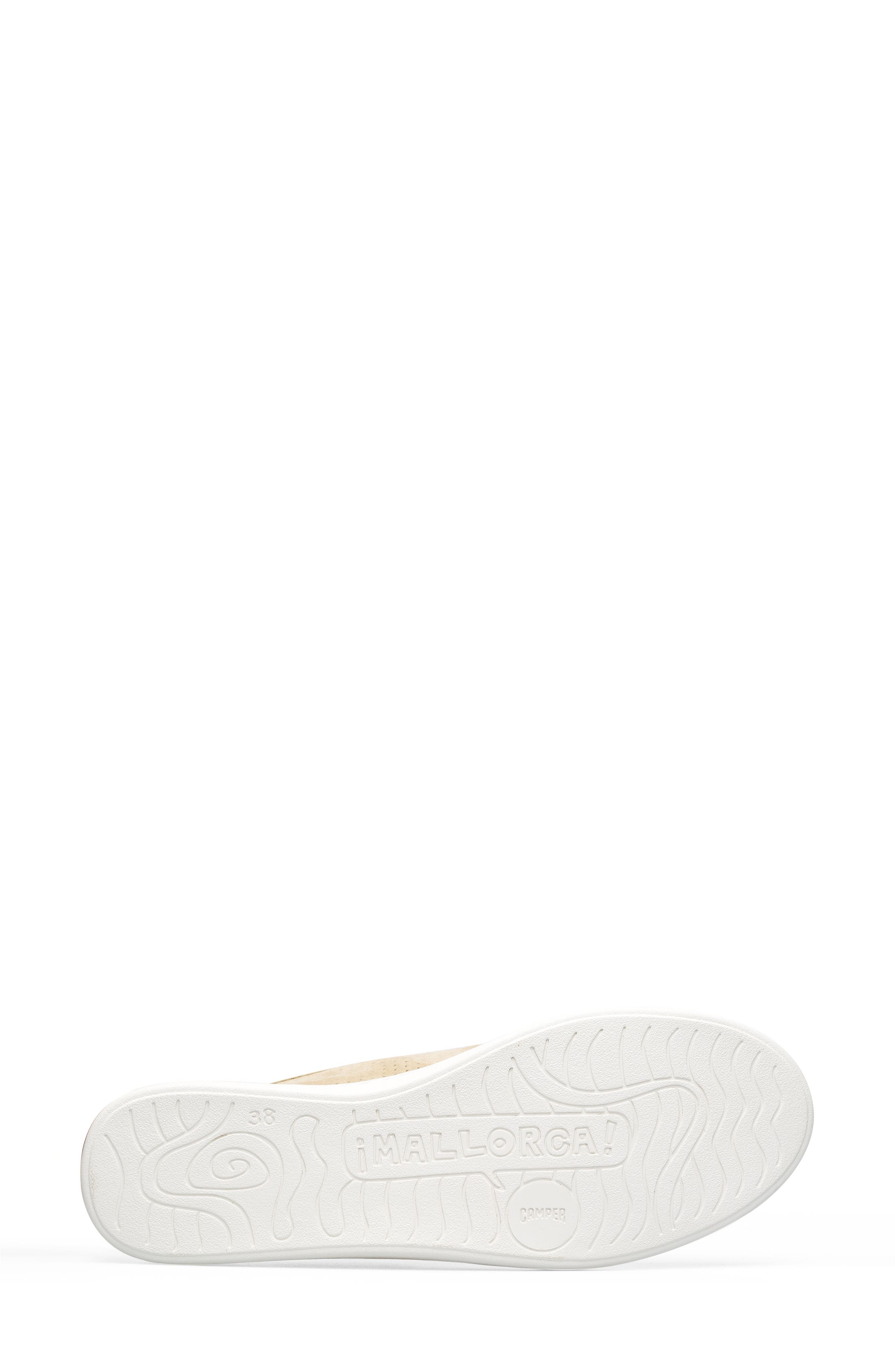 Uno Perforated Sneaker, Alternate, color, MEDIUM BEIGE