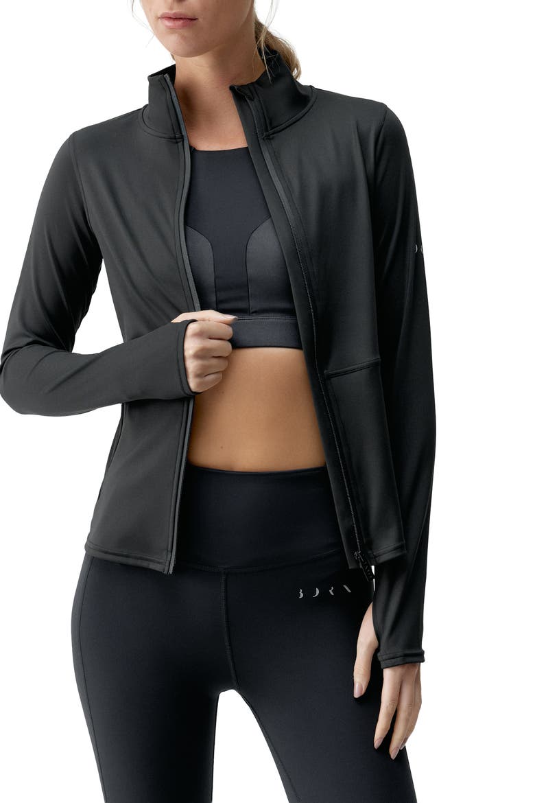 Ivet Performance semi-fitted with Pockets Sport Jacket, Alternate, color, Black