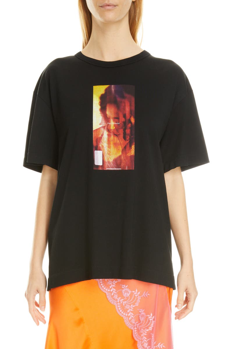 Meryll Rogge Poor Connection Oversize Graphic Tee, Main, color, 