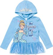 Disney Princess Zip-Up Hooded Sweatshirt