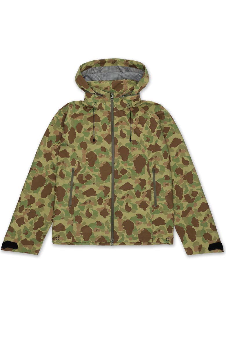 Fortela Walking Waterproof Nylon Jacket, Main, color, Kam