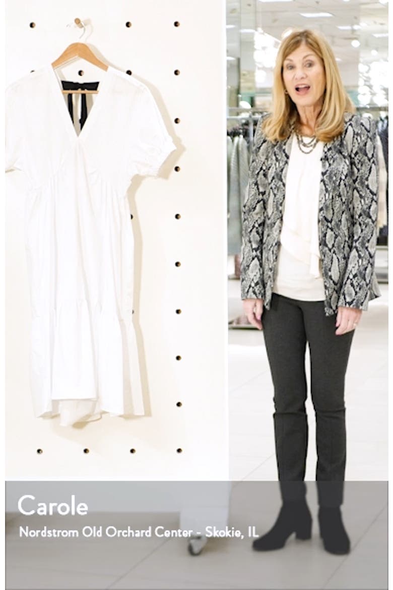 Poplin Bow Midi Dress video