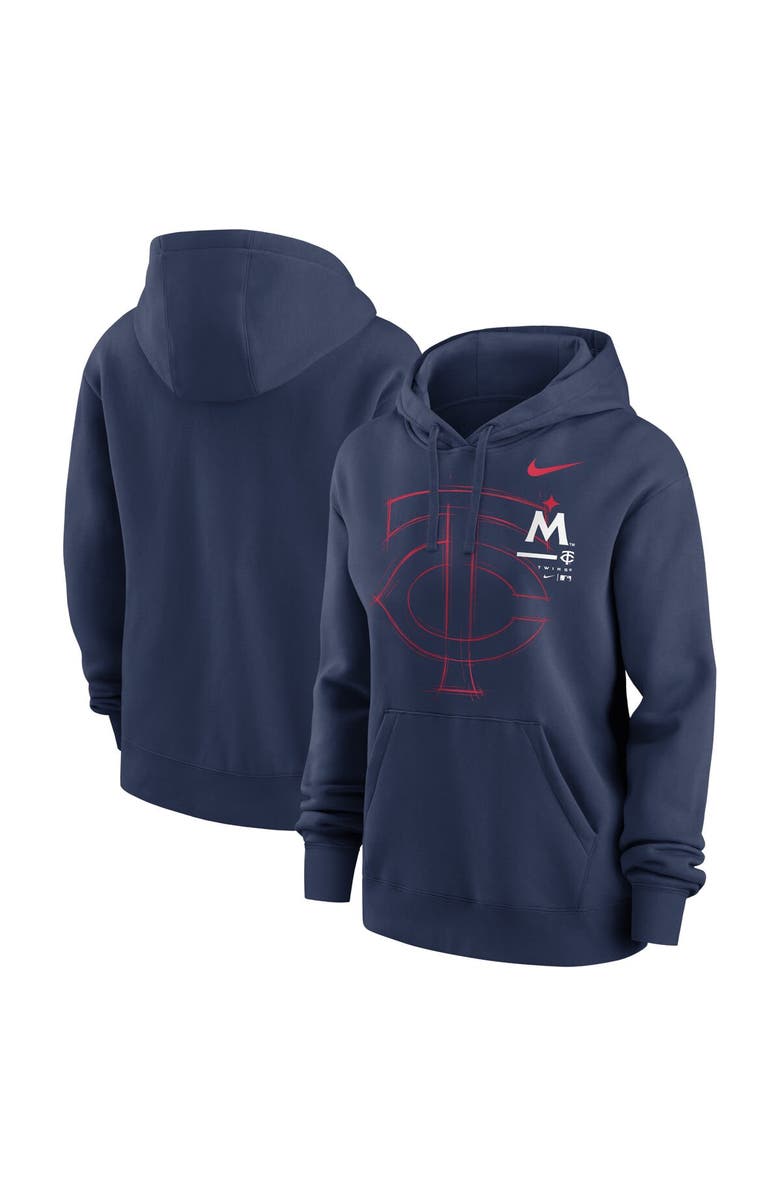 Nike Women's Nike Navy Minnesota Twins Big Game Pullover Hoodie, Main, color, Navy