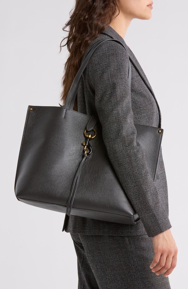 Rebecca Minkoff Megan Leather Tote, Main, color,