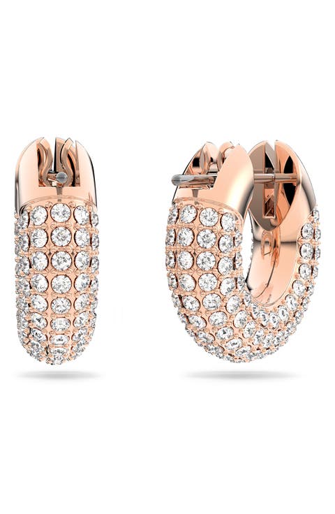 Dextera Pavé Hoop Earrings