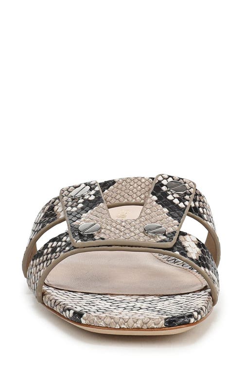 Veronica Beard Via Slide Sandal In Animal Print