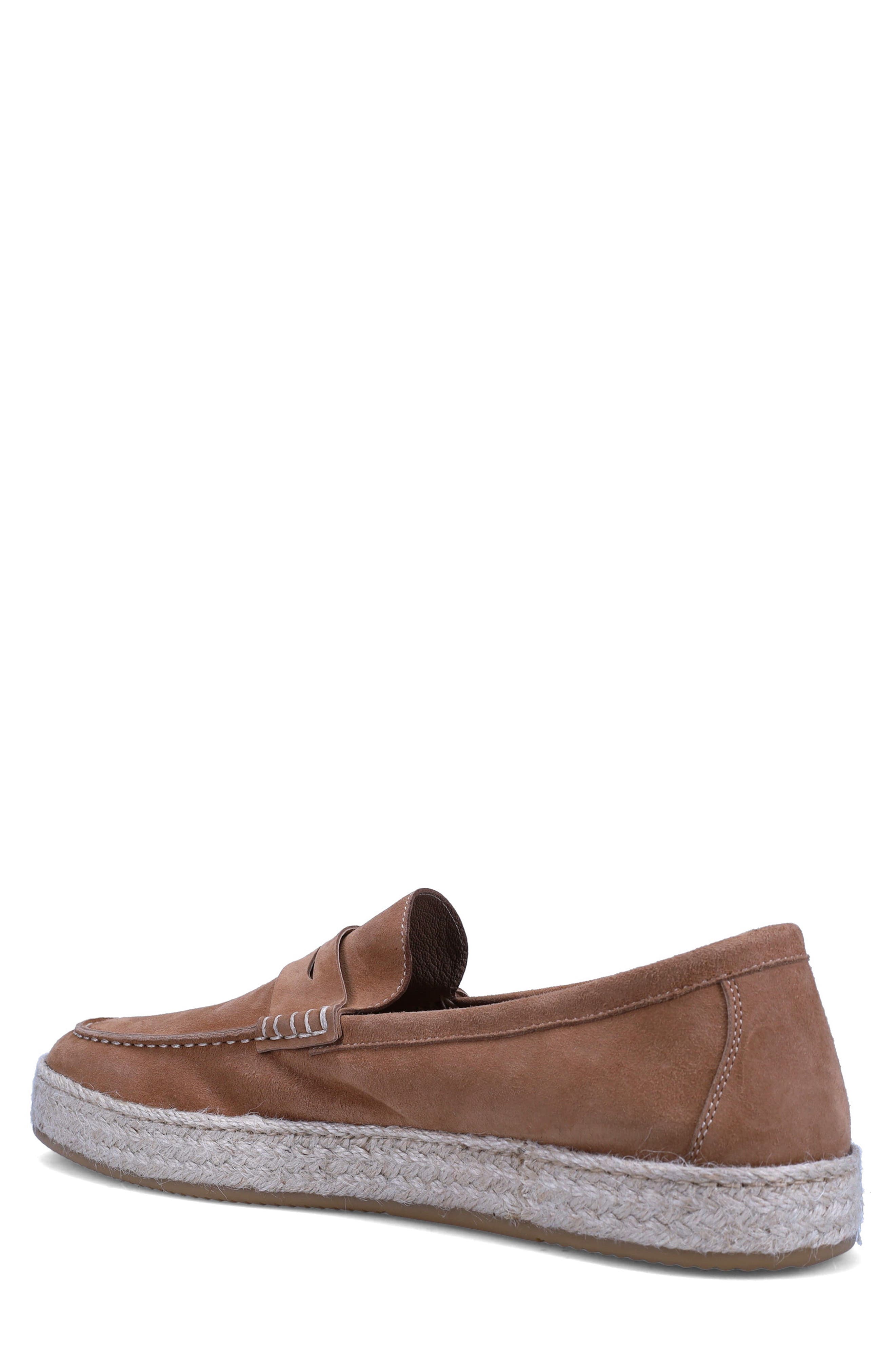 Dylan Penny Loafer Sneaker, Alternate, color, CARAMEL