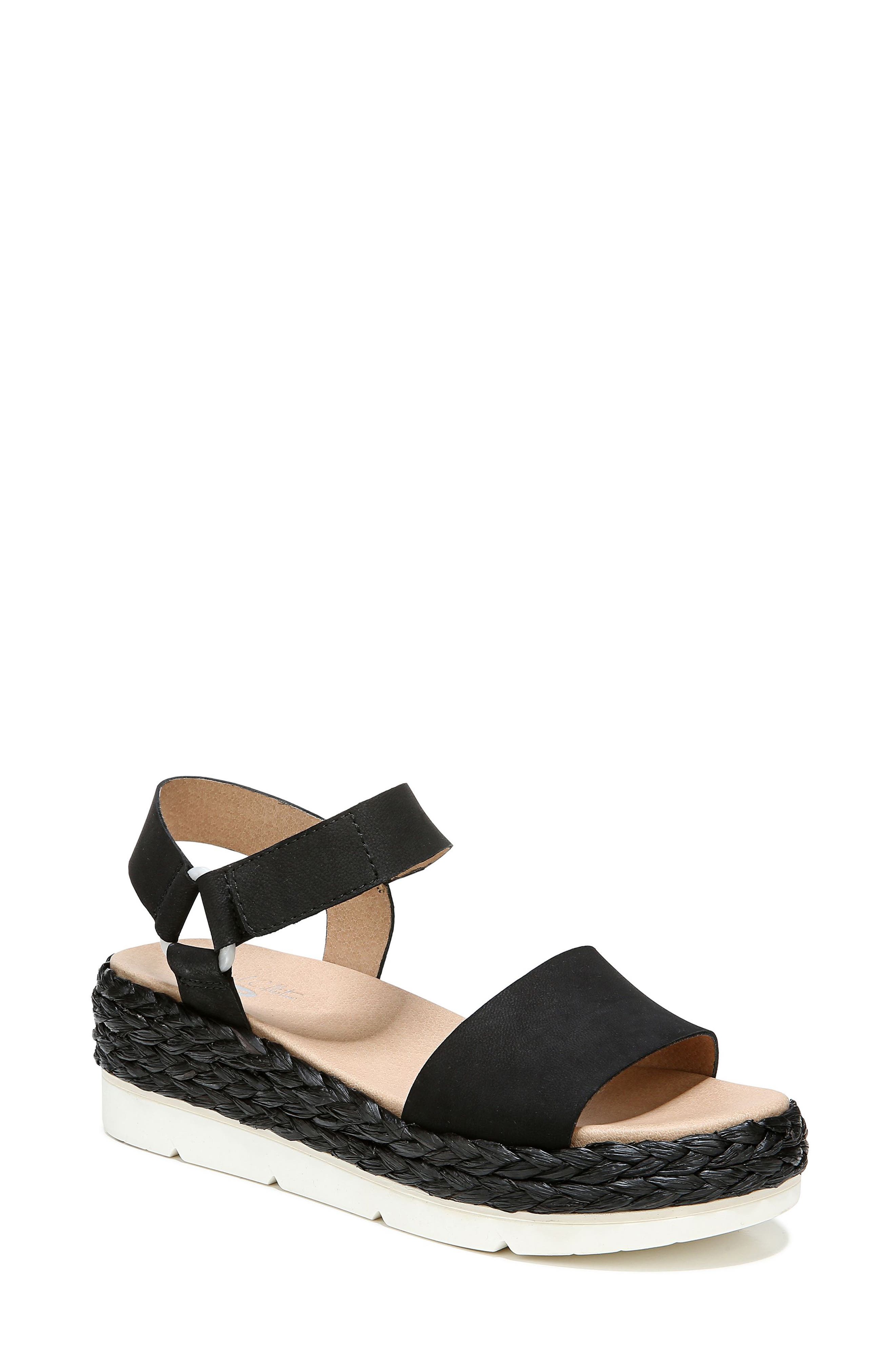 Dr. Scholl's Other Side Quarter Strap Platform Sandal, Main, color, 