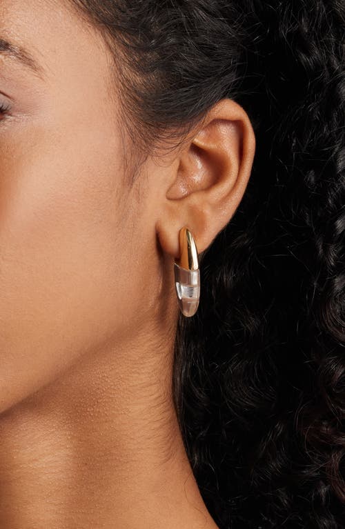 Open Edit Mariner Link Drop Earrings In Gold