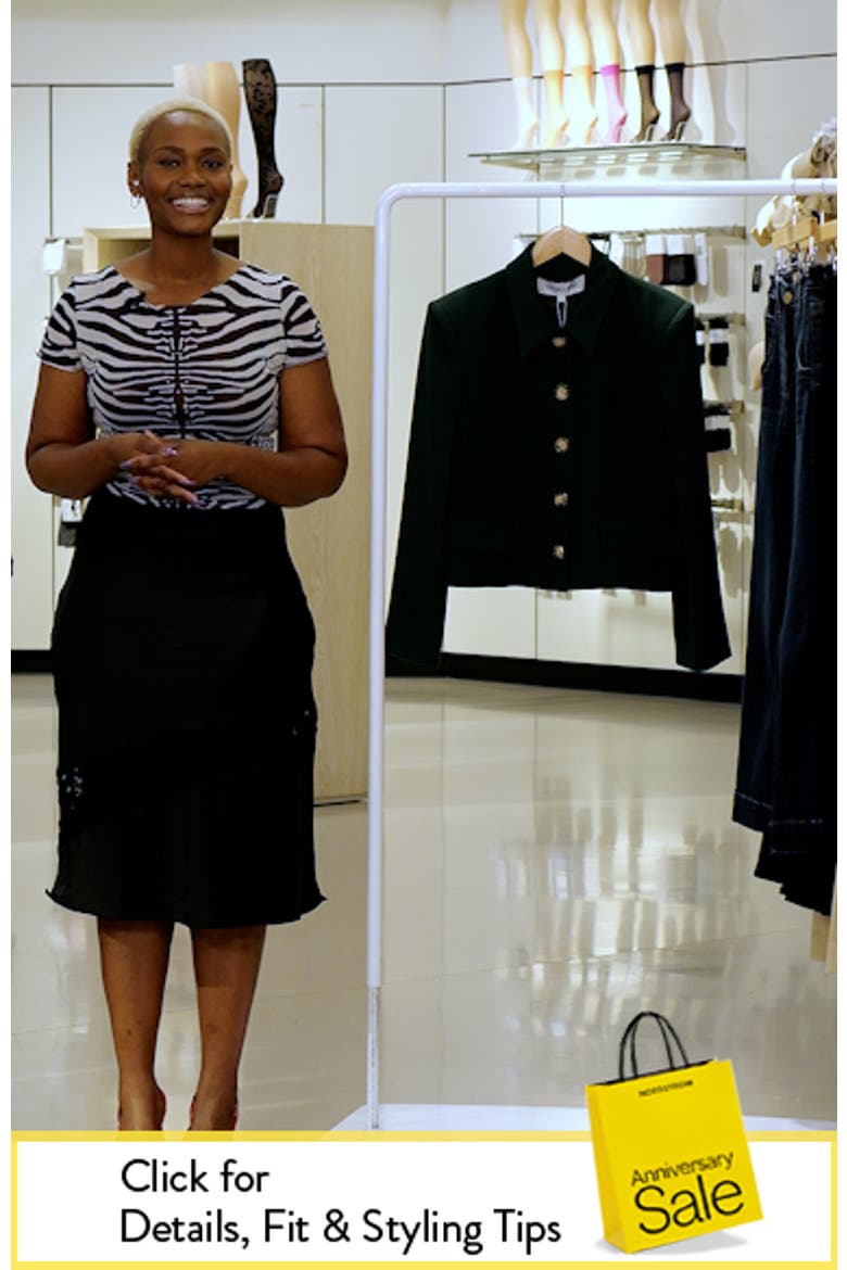 Makayla Crop Jacket video