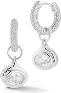GLAZE JEWELRY Huggie Drop Earrings