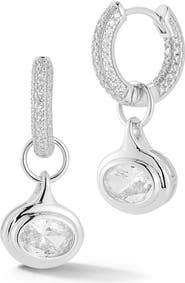 GLAZE JEWELRY Huggie Drop Earrings