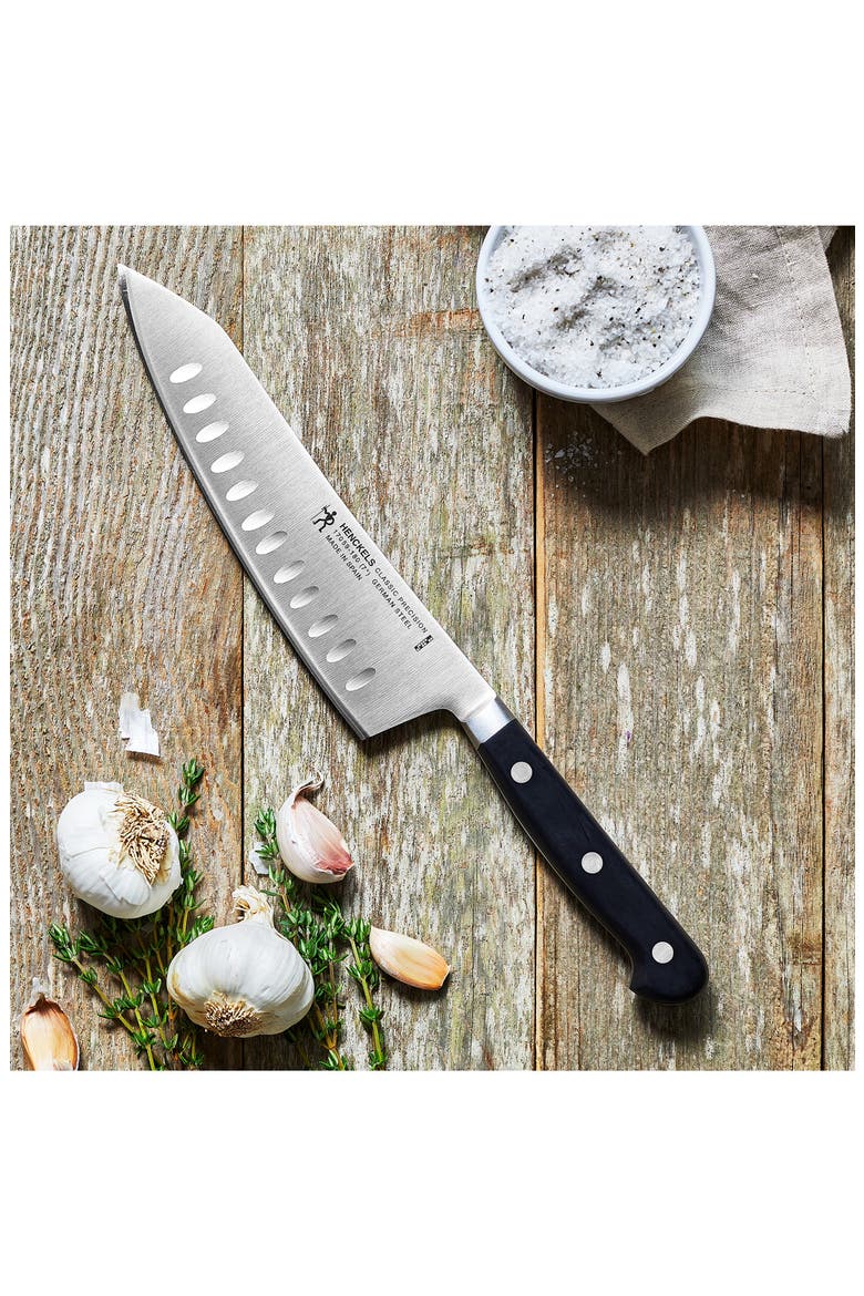 Classic Precision 7-Inch Santoku Knife, Alternate, color, STAINLESS STEEL